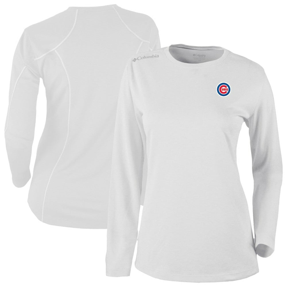 Chicago Cubs Shotgun Long Sleeve T-Shirt White | Columbia