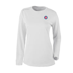 Chicago Cubs Shotgun Long Sleeve T-Shirt White | Columbia