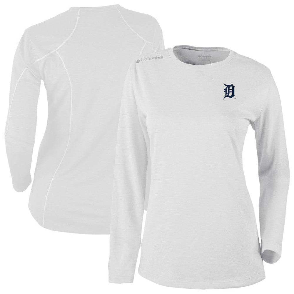 Detroit Tigers Shotgun Long Sleeve T-Shirt White | Columbia