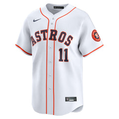 Cam Smith #11 Houston Astros Home Limited Player Jersey - White