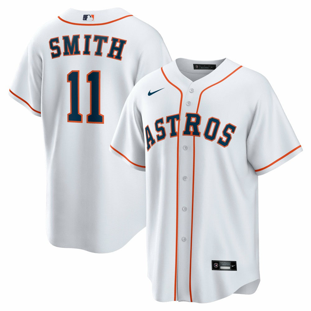 Cam Smith Houston Astros Home Replica Jersey - White