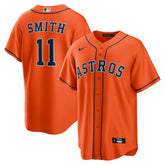 Cam Smith Houston Astros Alternate Replica Jersey - Orange