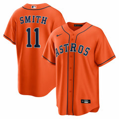 Cam Smith Houston Astros Alternate Replica Jersey - Orange