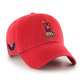Alexander Ovechkin Washington Capitals '47 895 Most Goals of All Time Clean Up Adjustable Hat Red