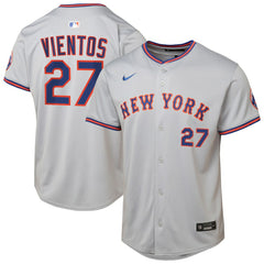 Mark Vientos New York Mets Youth Road Limited Jersey?- Gray