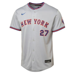 Mark Vientos New York Mets Youth Road Limited Jersey?- Gray