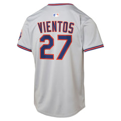 Mark Vientos New York Mets Youth Road Limited Jersey?- Gray