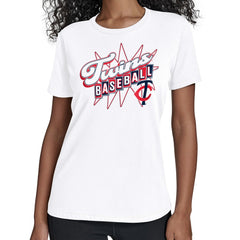 Minnesota Twins Starter Women's Drive-In T-Shirt White