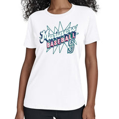 Seattle Mariners Starter Women's Drive-In T-Shirt White