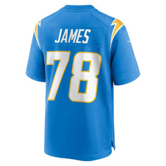 Andre James Los Angeles Chargers Team Game Jersey - Powder Blue