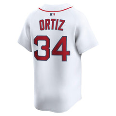 David Ortiz Boston Red Sox Home Limited Jersey - White