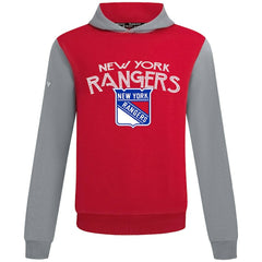 New York Rangers Levelwear Ultimate Mission Pullover Hoodie Red/Gray