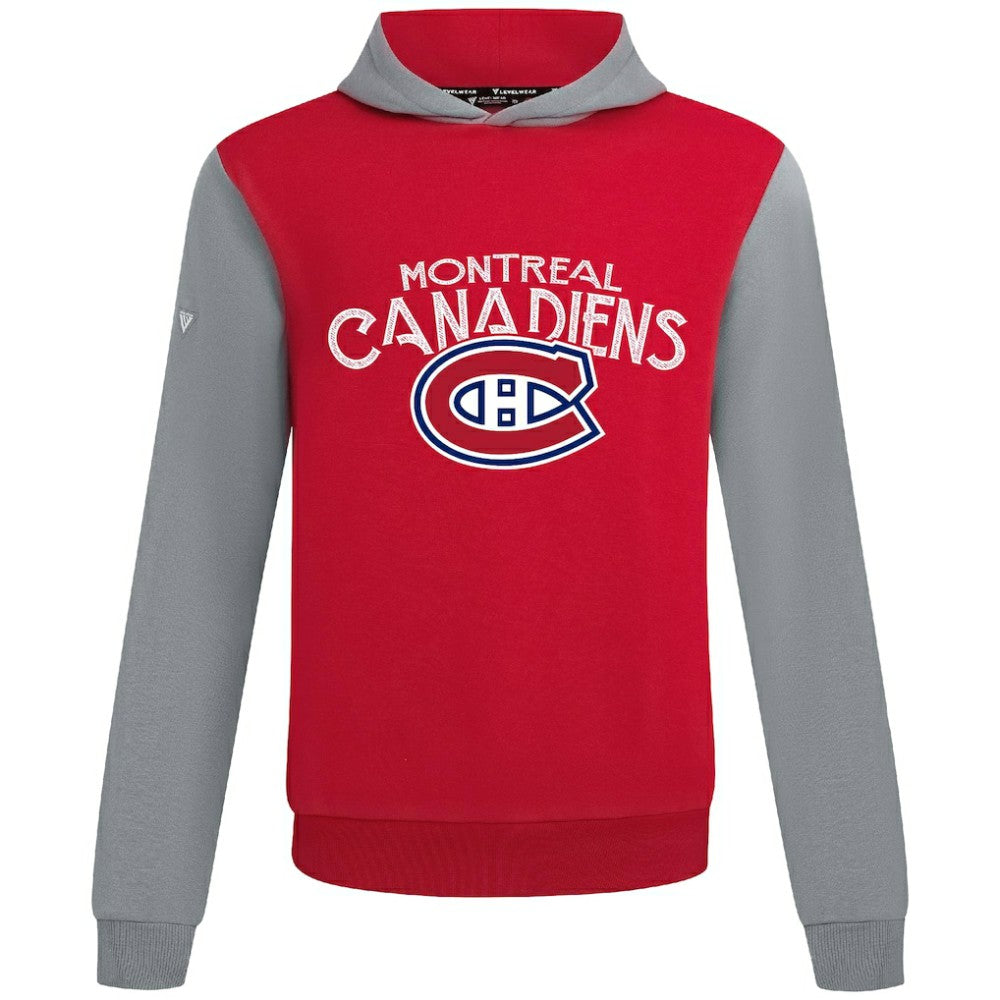 Montreal Canadiens Levelwear Ultimate Mission Pullover Hoodie Red/Gray