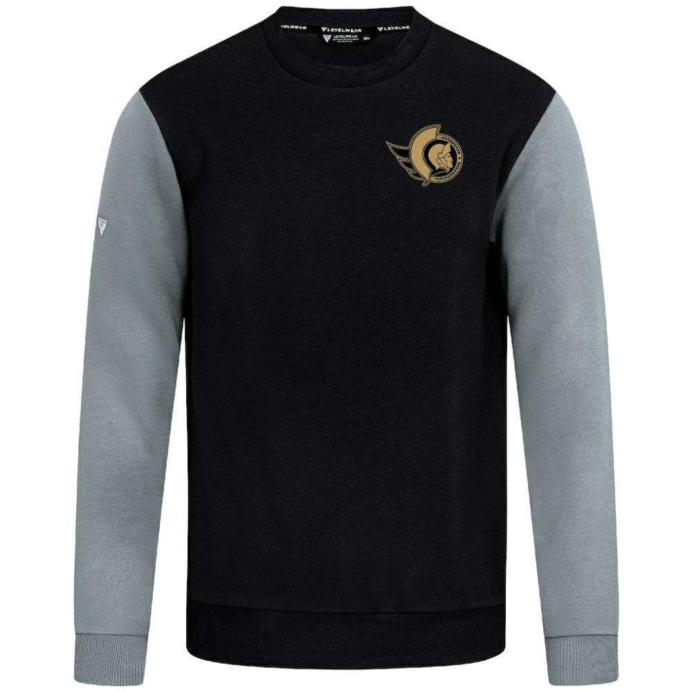 Ottawa Senators Levelwear Ultimate Response Sweatshirt Black/Gray