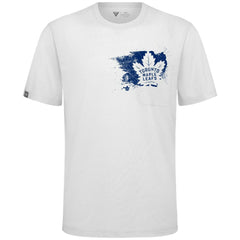 Toronto Maple Leafs Levelwear Focal Blasted T-Shirt White