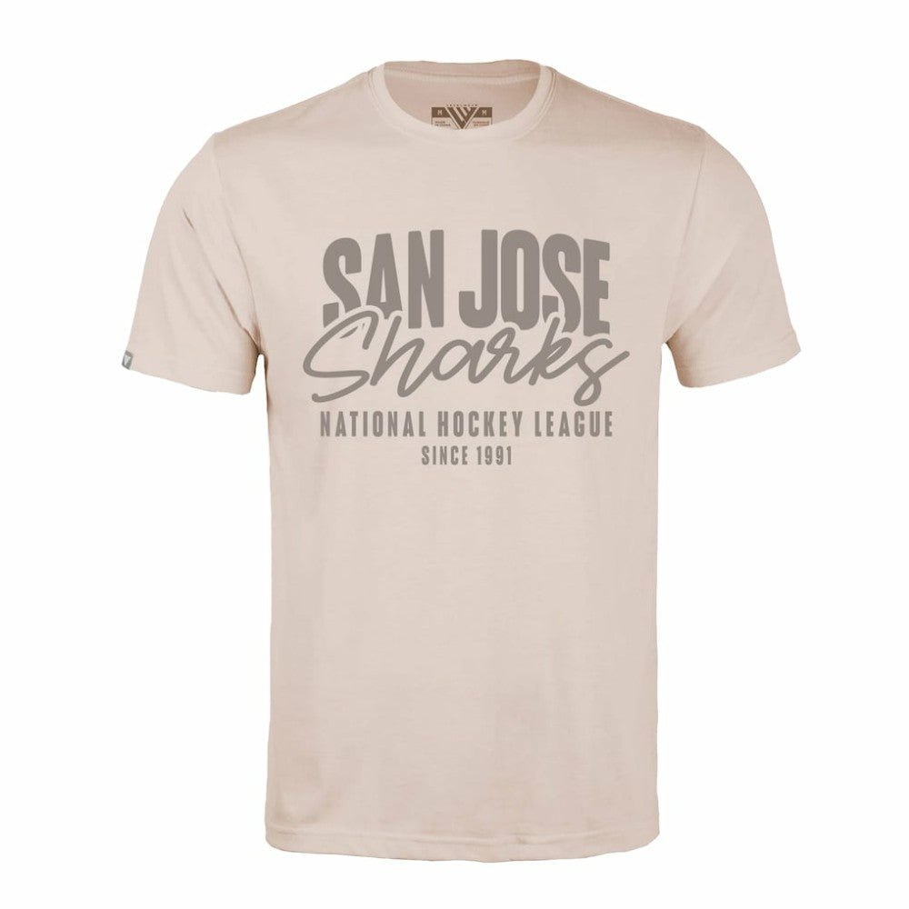 San Jose Sharks Levelwear Richmond Response T-Shirt Khaki