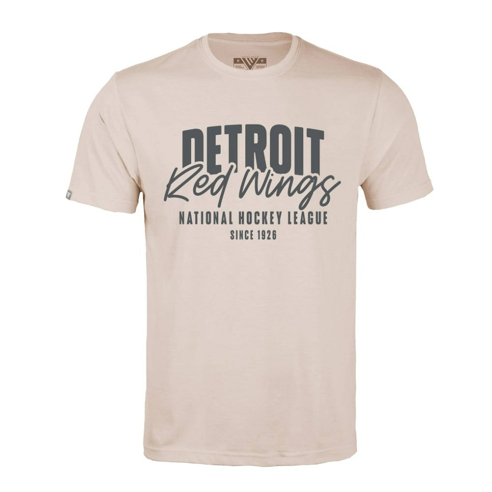 Detroit Red Wings Levelwear Richmond Response T-Shirt Khaki