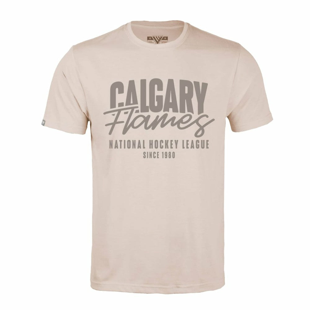 Calgary Flames Levelwear Richmond Response T-Shirt Khaki
