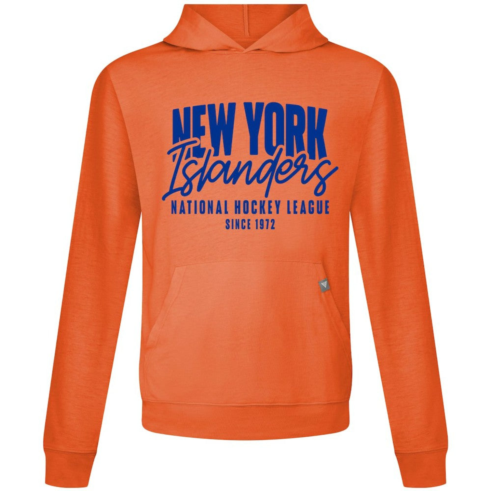 New York Islanders Levelwear Relay Response Pullover Hoodie Orange