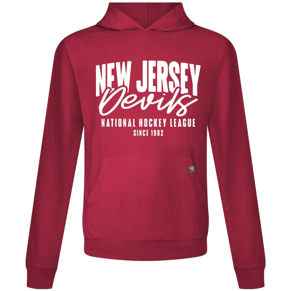 New Jersey Devils Levelwear Relay Response Pullover Hoodie Red