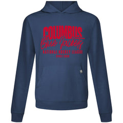Columbus Blue Jackets Levelwear Relay Response Pullover Hoodie Navy
