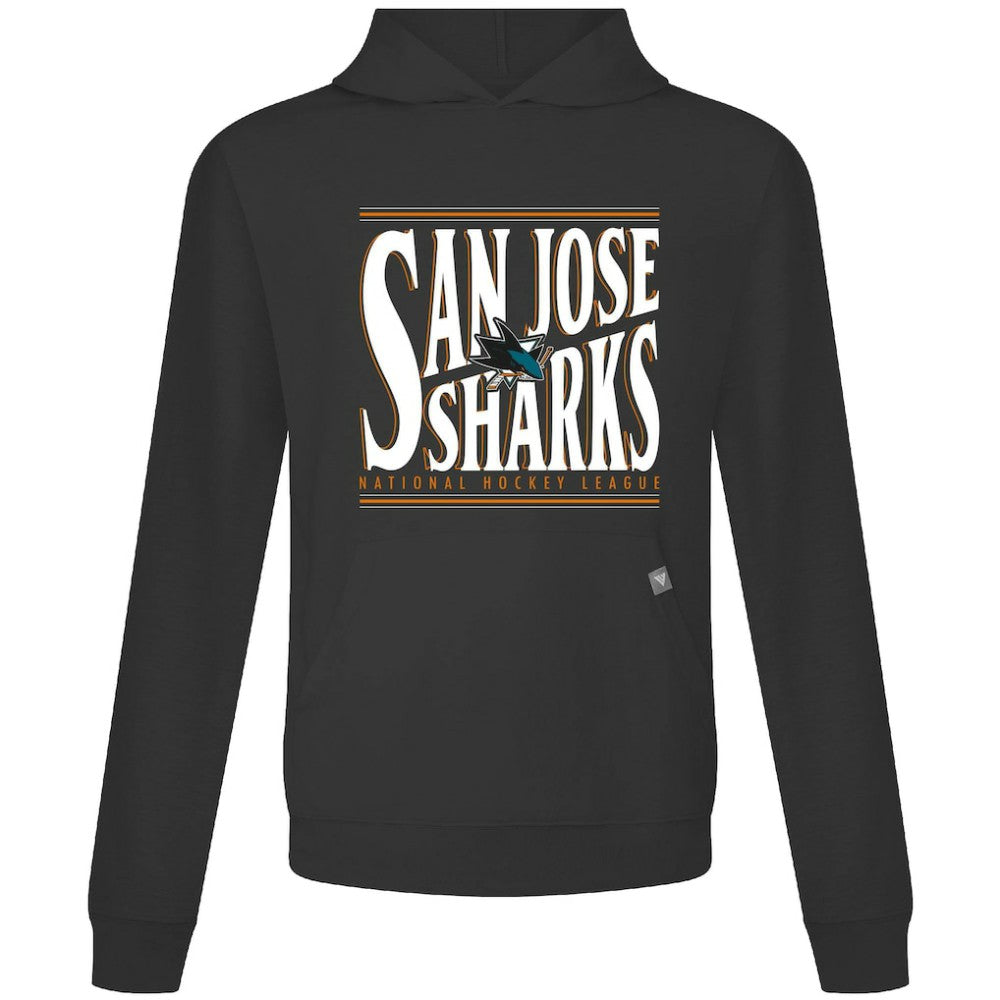 San Jose Sharks Levelwear Relay Powerhouse Pullover Hoodie Black