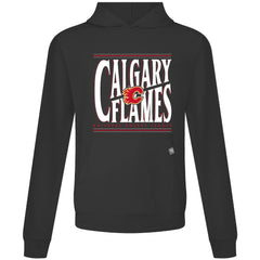Calgary Flames Levelwear Relay Powerhouse Pullover Hoodie Black