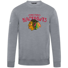 Chicago Blackhawks Levelwear Zane Mission Sweatshirt Gray