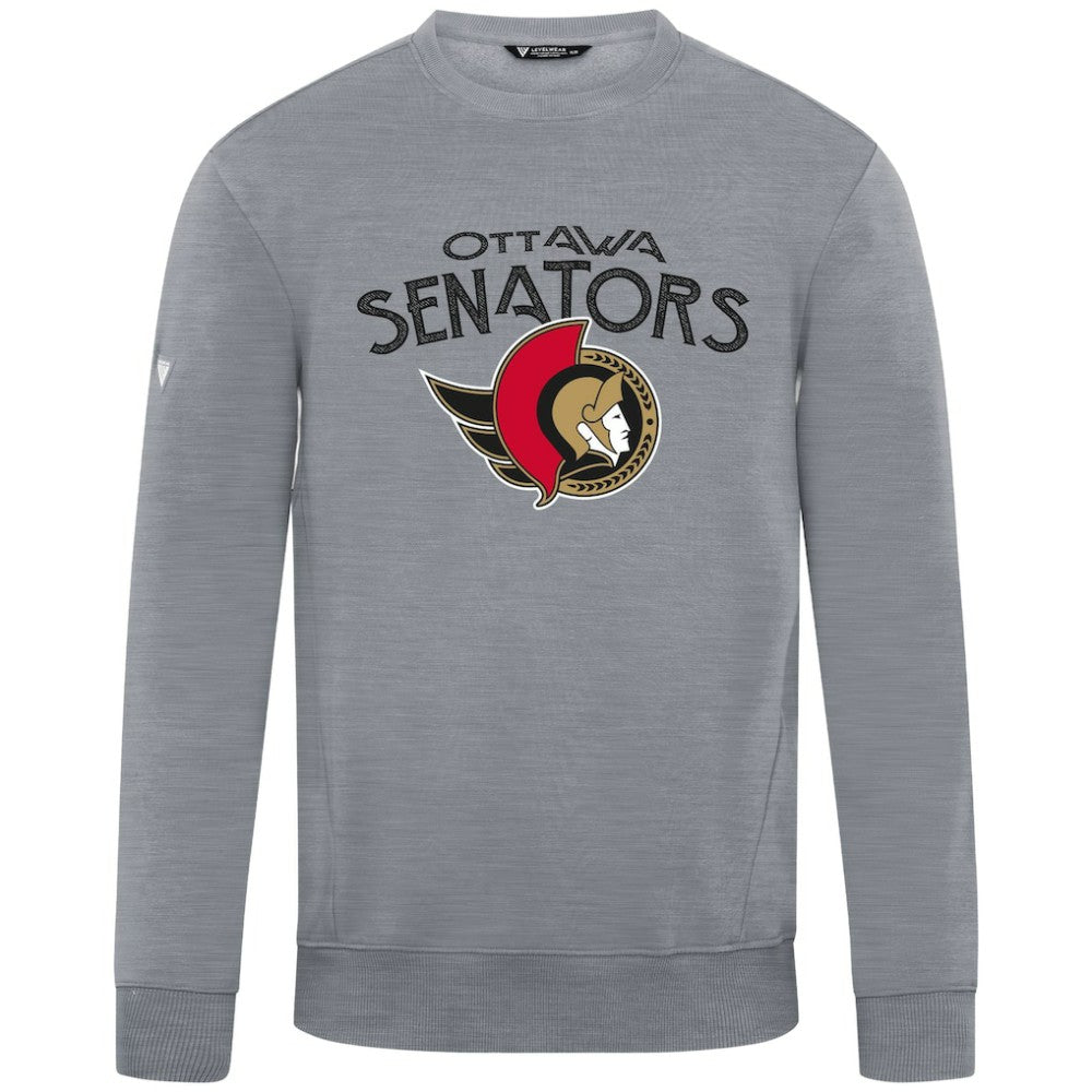 Ottawa Senators Levelwear Zane Mission Sweatshirt Gray