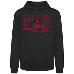 Carolina Hurricanes Levelwear Podium Campaign Pullover Hoodie Black
