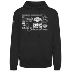 Los Angeles Kings Levelwear Podium Campaign Pullover Hoodie Black