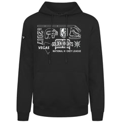 Vegas Golden Knights Levelwear Podium Campaign Pullover Hoodie Black