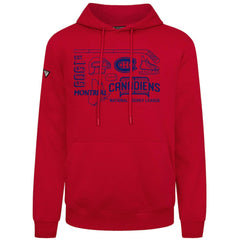 Montreal Canadiens Levelwear Podium Campaign Pullover Hoodie Red