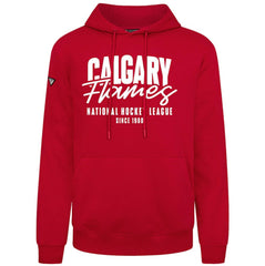 Calgary Flames Levelwear Podium Response Pullover Hoodie Red