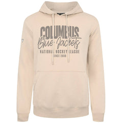 Columbus Blue Jackets Levelwear Podium Response Pullover Hoodie Khaki