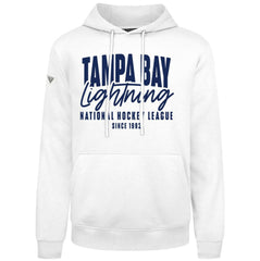 Tampa Bay Lightning Levelwear Podium Response Pullover Hoodie White