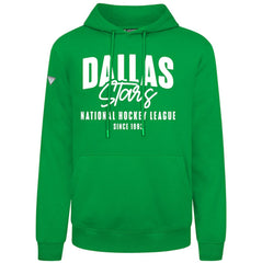 Dallas Stars Levelwear Podium Response Pullover Hoodie Green
