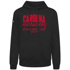 Carolina Hurricanes Levelwear Podium Response Pullover Hoodie Black