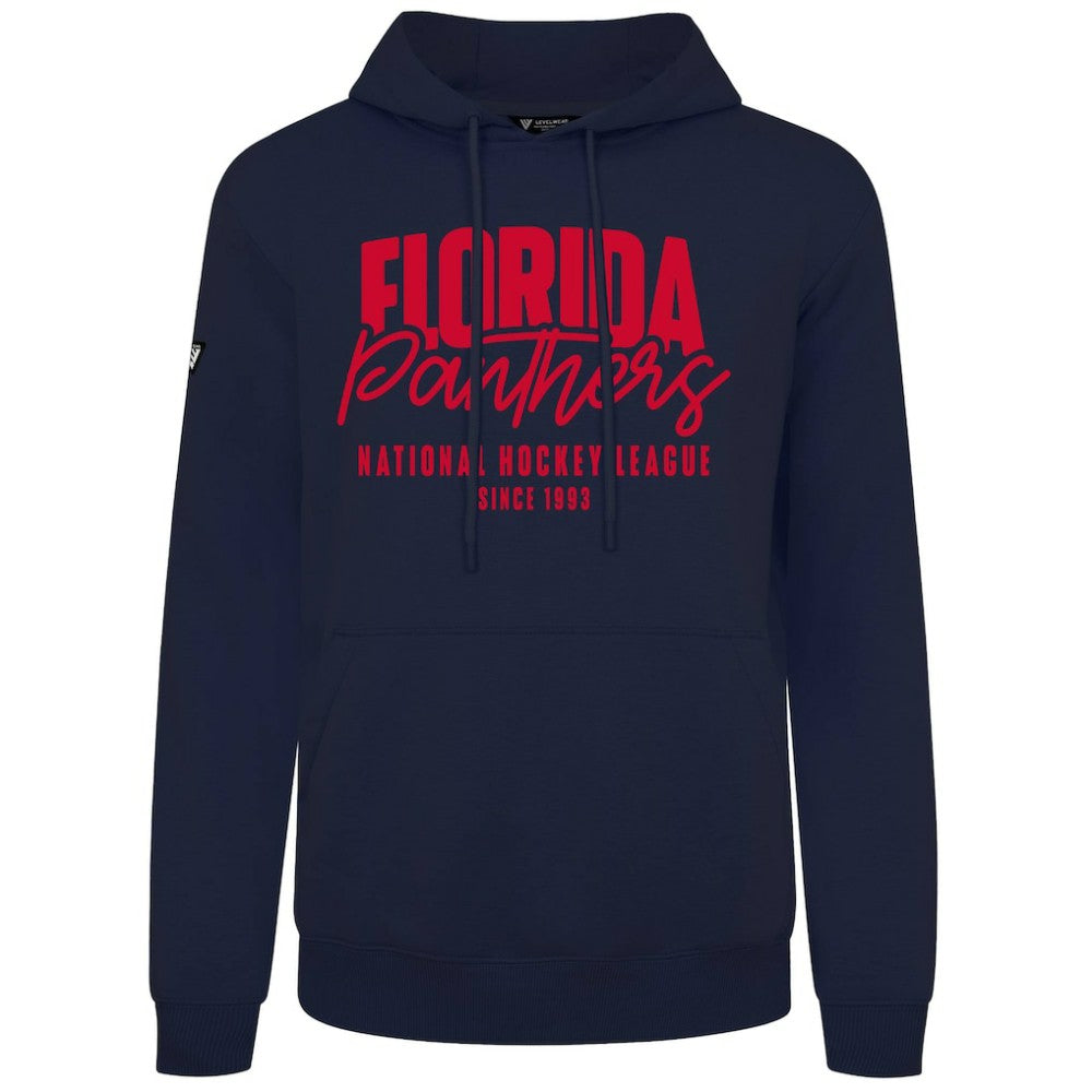 Florida Panthers Levelwear Podium Response Pullover Hoodie Navy