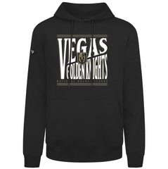 Vegas Golden Knights Levelwear Podium Powerhouse Pullover Hoodie Black