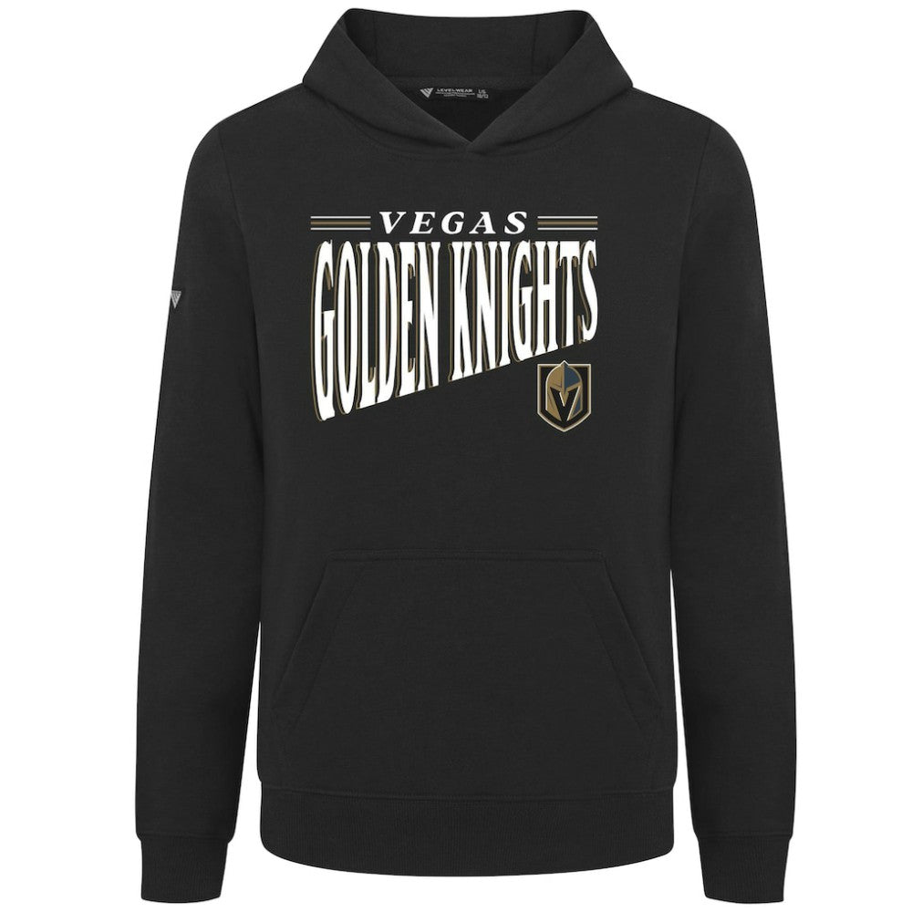 Vegas Golden Knights Levelwear Youth Jr Podium Tally Pullover Hoodie Black