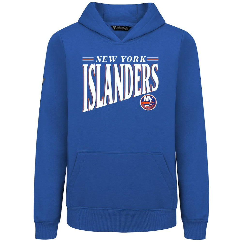 New York Islanders Levelwear Youth Jr Podium Tally Pullover Hoodie Royal