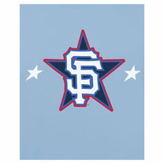San Francisco Giants 2025 MLB All-Star Game Workout T-Shirt Light Blue | New Era