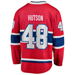 Lane Hutson Montreal Canadiens Fanatics Home Breakaway Jersey Red