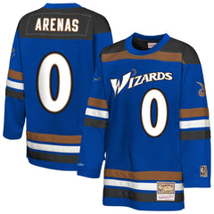 Gilbert Arenas Washington Wizards Youth Maxxed Out 2.0 Fashion Hockey Jersey - Blue