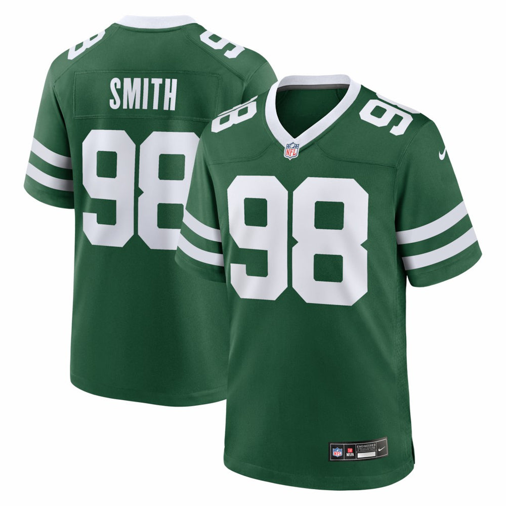 Mazi Smith New York Jets Team Game Jersey - Legacy Green