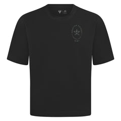 Houston Astros Levelwear Signet Oversized Luxe Signature Knit T-Shirt Black