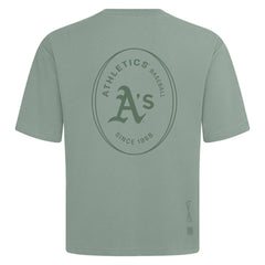 Athletics Levelwear Signet Oversized Luxe Signature Knit T-Shirt Green