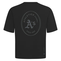 Athletics Levelwear Signet Oversized Luxe Signature Knit T-Shirt Black