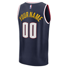 Denver Nuggets Youth Fast Break Custom Replica Jersey sale - Navy sale - Icon Edition